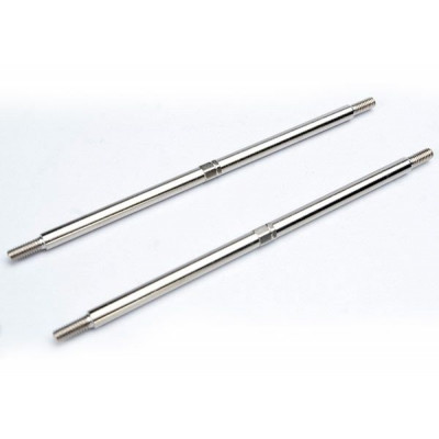 TRAXXAS - Turnbuckle Toe-In Bak Stål (2) E/T-Maxx - TRAXXAS