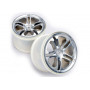 Fälg Split-Spoke Matt Krom (14mm) 3.8 (2)-TRAXXAS-5172