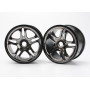 TRAXXAS - Fälg Split-Spoke Svart Krom (17mm) 3.8&quot