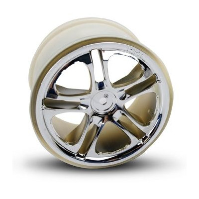 TRAXXAS - Fälg Split-Spoke Krom (14mm) 3.8&quot
