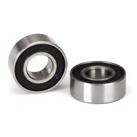TRAXXAS - Kullager 6x13x5mm Gummitätat Svart (2) - TRAXXAS