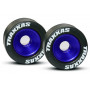 TRAXXAS - Wheelie Hjul Aluminium Blå (2) - TRAXXAS