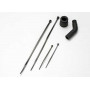 TRAXXAS - Avgasslang Set Svart - TRAXXAS