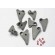 TRAXXAS - Rocker Arm Set (Progressive-2) 90-T med Distanser - TRAXXAS