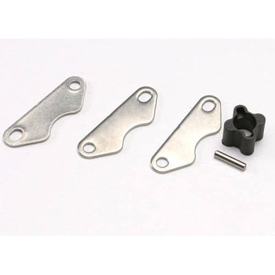 TRAXXAS - Bromsbelägg + Bromsnav Set (för Bakbroms) Revo - TRAXXAS