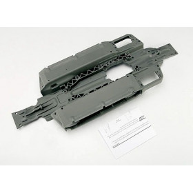 TRAXXAS - Chassi Bottenplatta Summit/ E-Revo(Gamla) - TRAXXAS