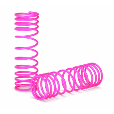 TRAXXAS - Stötdämparfjäder Progressiv Fram Rosa (2) - TRAXXAS