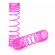TRAXXAS - Stötdämparfjäder Progressiv Bak Rosa (2) - TRAXXAS