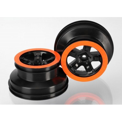 TRAXXAS - Fälg SCT Svart-Orange 2.2/3.0&quot