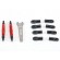 TRAXXAS - Styr-/Toe-Stag Alu med Nyckel (2)  Slayer(Gamla) - TRAXXAS