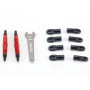 TRAXXAS - Styr-/Toe-Stag Alu med Nyckel (2)  Slayer(Gamla) - TRAXXAS