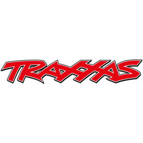 TRAXXAS - Traxxas Utskuren Vinyldekal Röd 203mm - TRAXXAS