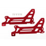 TRAXXAS - Ram Sidoplatta Yttre Alu Röd (Par)  DR-1 - TRAXXAS