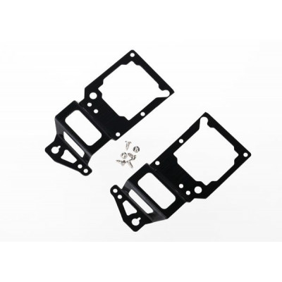 TRAXXAS - Ram Sidoplatta Inre Alu Svart (Par)  DR-1 - TRAXXAS