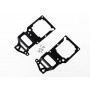 TRAXXAS - Ram Sidoplatta Inre Alu Svart (Par)  DR-1 - TRAXXAS