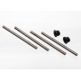 TRAXXAS - Bärarmsaxlar Set  XO-1 - TRAXXAS