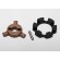 TRAXXAS - Cush Drive Key Set  Maxx, E-Revo 2.0, XO-1 - TRAXXAS