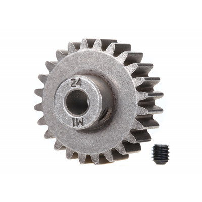 TRAXXAS - Motordrev (Pinion) 24T 1.0M Pitch för 5mm Axel - TRAXXAS