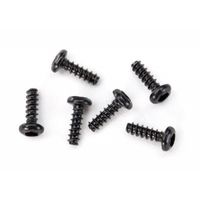 TRAXXAS - Skruv 1,6x5mm Kullrig Självgängande (6) - TRAXXAS