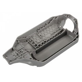 TRAXXAS - Chassi Bottenplatta (Långt Batteri)  Rustler 4x4 - TRAXXAS