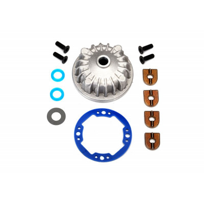 TRAXXAS - Diffhus Set Aluminium (till Mittdiff #6780) - TRAXXAS
