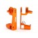 TRAXXAS - Casterblock Alu Orange V+H (2) - TRAXXAS