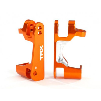 TRAXXAS - Casterblock Alu Orange V+H (2) - TRAXXAS