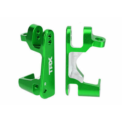 TRAXXAS - Casterblock Alu Grön V+H (2) - TRAXXAS