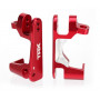 TRAXXAS - Casterblock Alu Röd V+H (2) - TRAXXAS