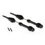 TRAXXAS - Drivaxel Fram Stål (2)  Rustler, Slash, Stampede, Hoss - 4x4 - TRAXXAS