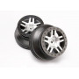 TRAXXAS - Fälg SCT Split-Spoke Krom-Svart 2.2/3.0&quot
