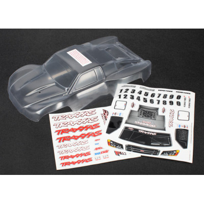 TRAXXAS - Kaross 1/16 Slash Omålad - TRAXXAS