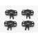 TRAXXAS - Hjulhub (2+2) 1/16 - TRAXXAS
