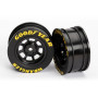 TRAXXAS - Fälg Goodyear 8-Eker Truck 1/16 (2) - TRAXXAS