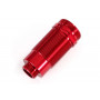TRAXXAS - Stötdämparhus Alu Röd (PTFE) GTR Long - TRAXXAS