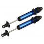 TRAXXAS - Stötdämpare GTX Aluminium Blå (2)   X-Maxx - TRAXXAS