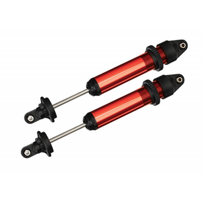 TRAXXAS - Stötdämpare GTX Aluminium Röd (2)   X-Maxx - TRAXXAS