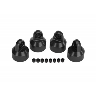 TRAXXAS - Stötdämpartopp Alu PTFE-härdat (för GTX #7761) (4)  X-Maxx - TRAXXAS