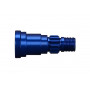TRAXXAS - Hjulaxel Alu Blå (för drivaxel #7750X)  X-Maxx - TRAXXAS