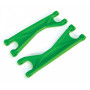 TRAXXAS - Bärarm Övre F/B, H/V HD Grön (2) X-Maxx - TRAXXAS