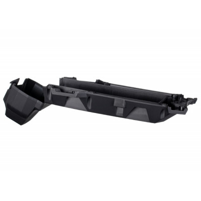 TRAXXAS - Kropp/Chassi nedre Svart, Aton - TRAXXAS