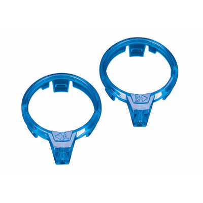 TRAXXAS - LED-lins runt motor, Blå, Aton (par) - TRAXXAS