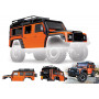 Kaross Land Rover Defender Orange Komplett-TRAXXAS-8011A
