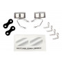 TRAXXAS - Backspeglar Set Krom Ford Bronco (kaross #8010) - TRAXXAS
