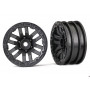 TRAXXAS - Fälg TRX-4 Svart 1.9&quot