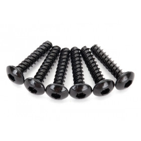 TRAXXAS - Skruv 2,6x12mm Självgängande Kullrig Insex (6) - TRAXXAS