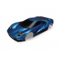 TRAXXAS - Kaross Ford GT Blå - TRAXXAS