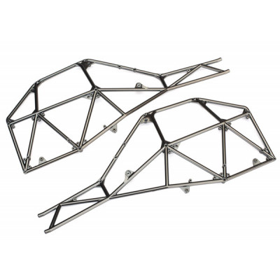 TRAXXAS - Rörchassi Sidosektioner Svart krom (2)  UDR - TRAXXAS