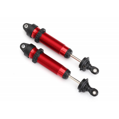 TRAXXAS - Stötdämpare GTR 134mm Alu Röd (Gängade) (2) - TRAXXAS