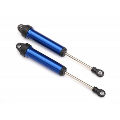 TRAXXAS - Stötdämpare GTR 134mm Alu Blå (Utan Gänga) (2) - TRAXXAS